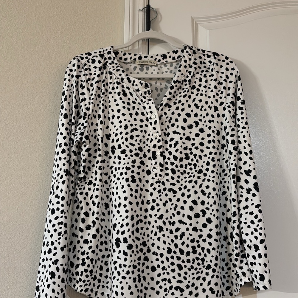 Colorful Striped Tunic Top - Picture 4 of 4